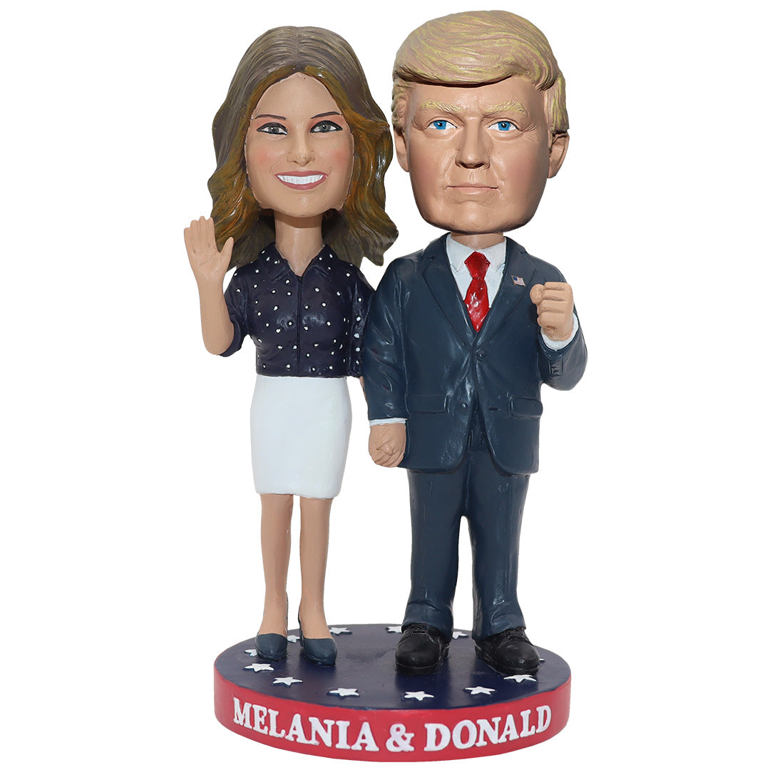 Melania & Donald 2024 Bobble Head | Donald Trump Bobble Head – Proud ...