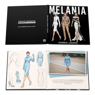 MELANIA: Iconic Looks Hardcover Fashion Book