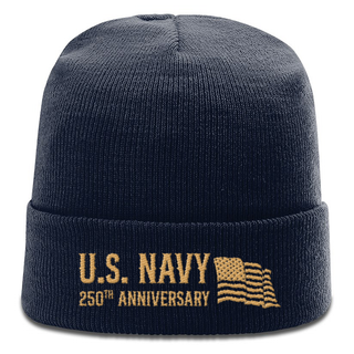 U.S. Navy 250th Anniversary Beanie