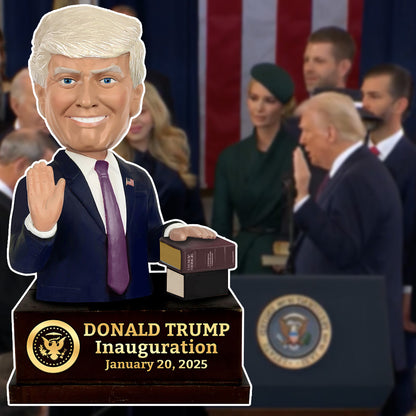 Inauguration Trump Bobblehead (Pre-Order Expected to Ship in June, 2025)