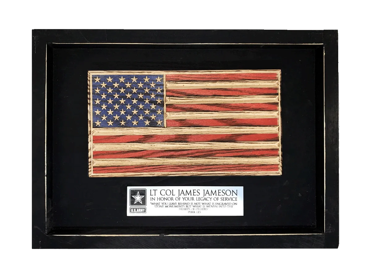 Flags of Valor - Old Glory Desk Flag