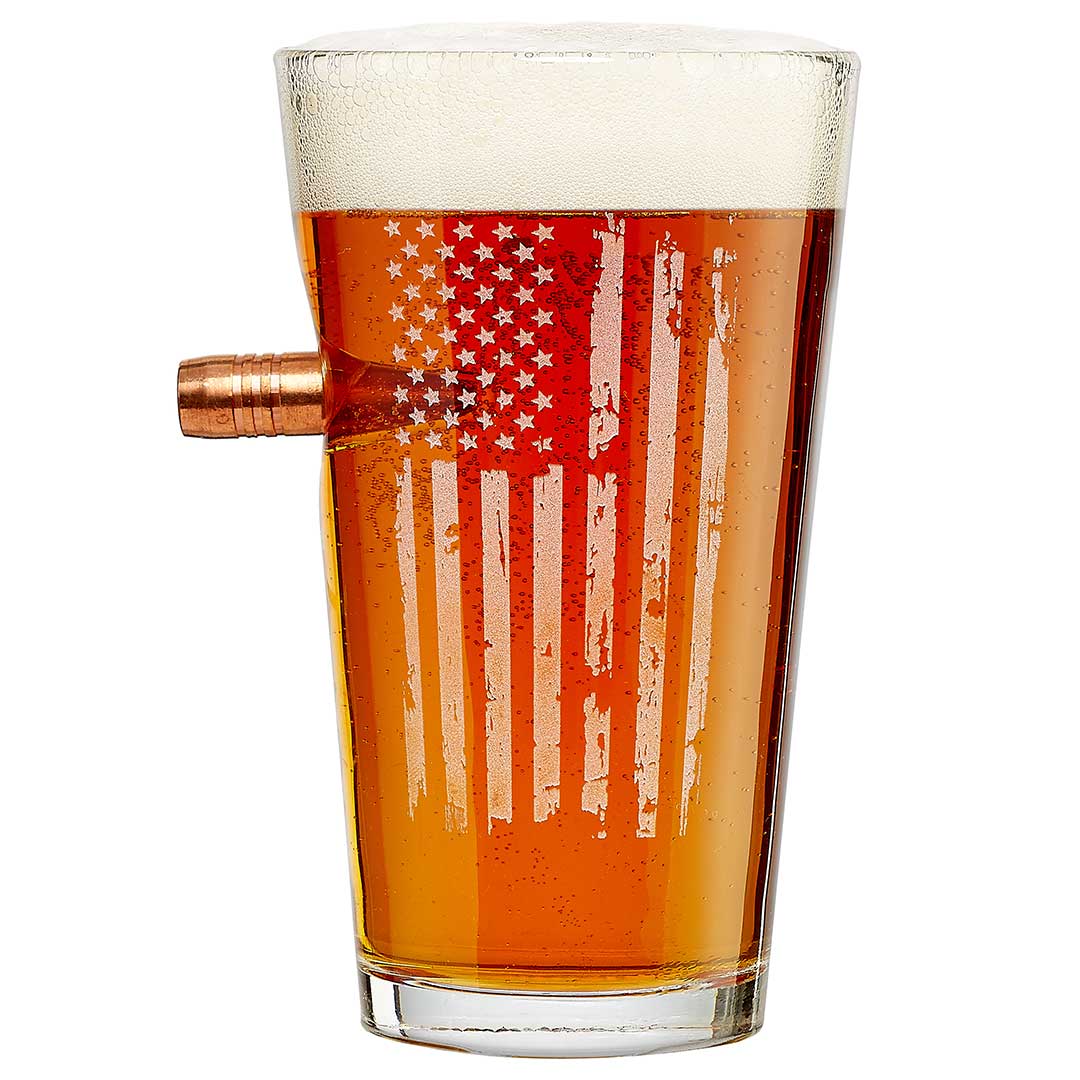 Patriotic Pint Glass - 16oz