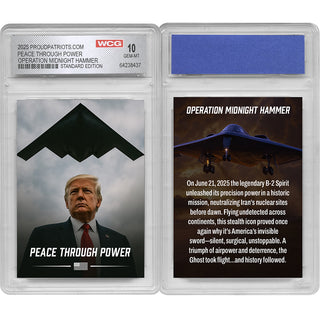 Operation Midnight Hammer Collectible Trading Card (Professionally Graded GEM-MT 10)