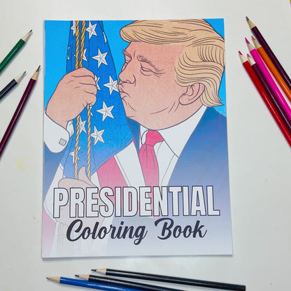 Presidential Coloring Book