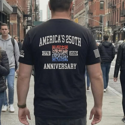 America's 250th Anniversary - QR Code Shirt