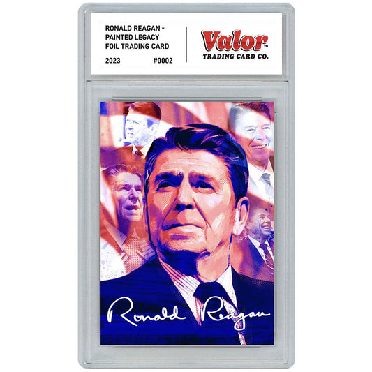 Ronald Reagan - Collectible Trading Card (Limited Print Run of 1,000 Units)