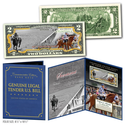 Secretariat 50th Anniversary Bundle (3x Collectibles)