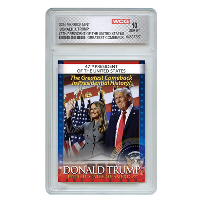 Greatest Comeback Trading Card - Graded Gem Mint 10