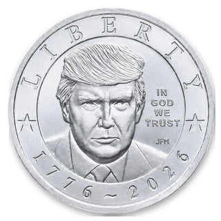2026 Trump $1 Coin - Silver Edition
