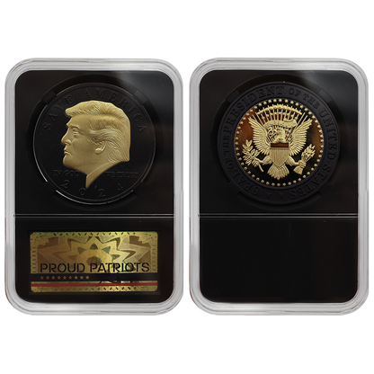 Trump Black & Gold Coin