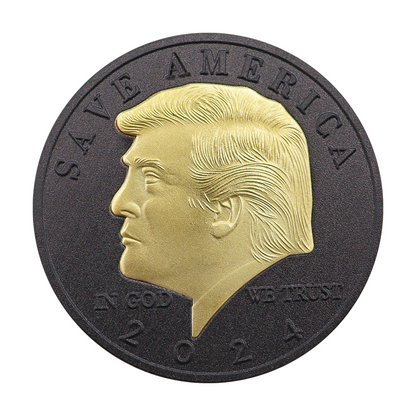 Trump Black & Gold Coin