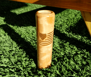 Stars and Stitches Flag Baseball Bat Mug | Dugout Mug® Collective