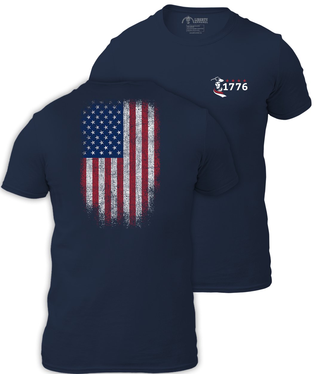 1776 American Flag Shirt - Proud Patriots