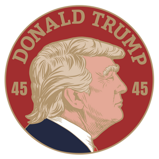 45th President Lapel Pin - Proud Patriots