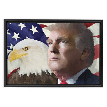 Make America Great Again - Framed Canvas - Proud Patriots