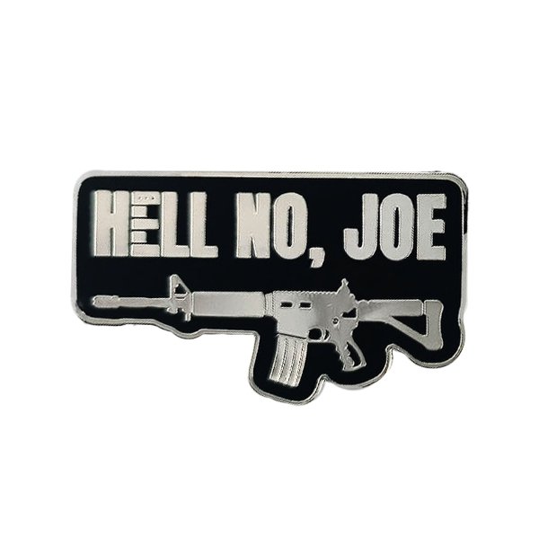 [PRE-ORDER JUNE 2022] Hell No Joe Lapel Pin - Proud Patriots