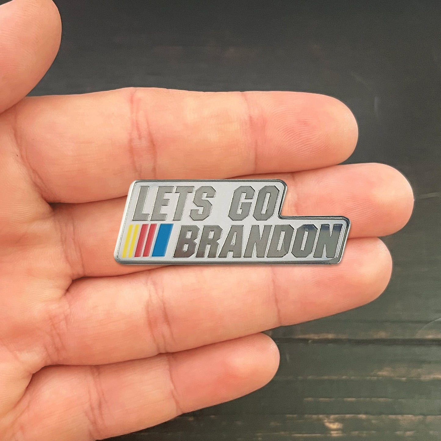 [PRE-ORDER JUNE 2022] Let's Go Brandon Lapel Pin - Proud Patriots