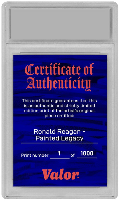Ronald Reagan - Collectible Trading Card - Proud Patriots