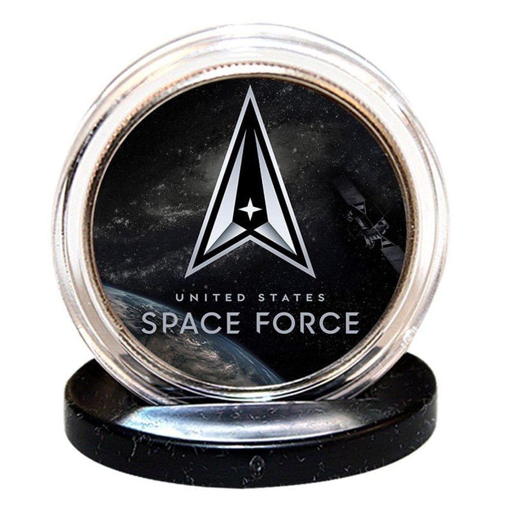 "Space Force" New Logo - Authentic JFK Half Dollar - Proud Patriots