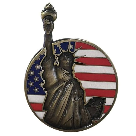 Statue of Liberty Enamel Pin - Proud Patriots