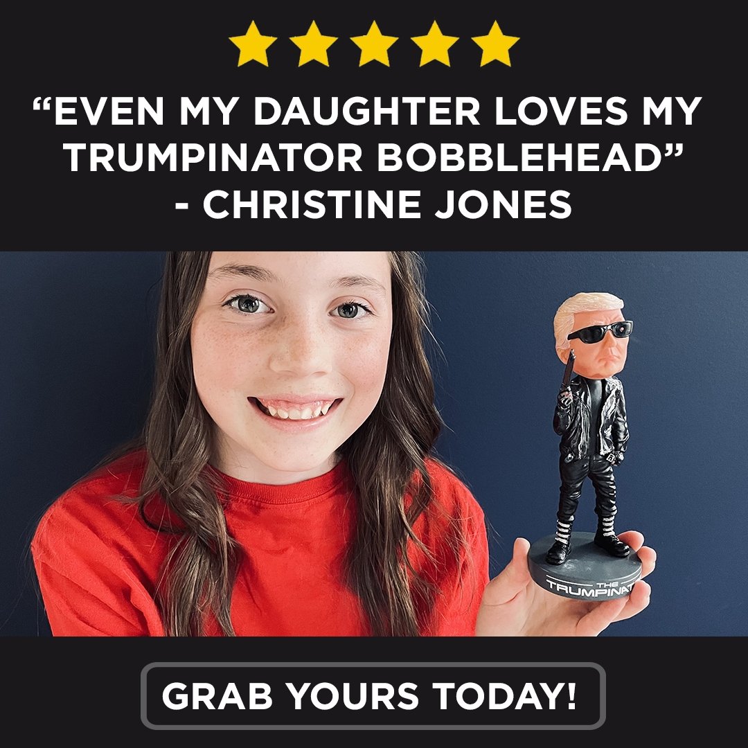 "The Trumpinator" Bobblehead - Proud Patriots