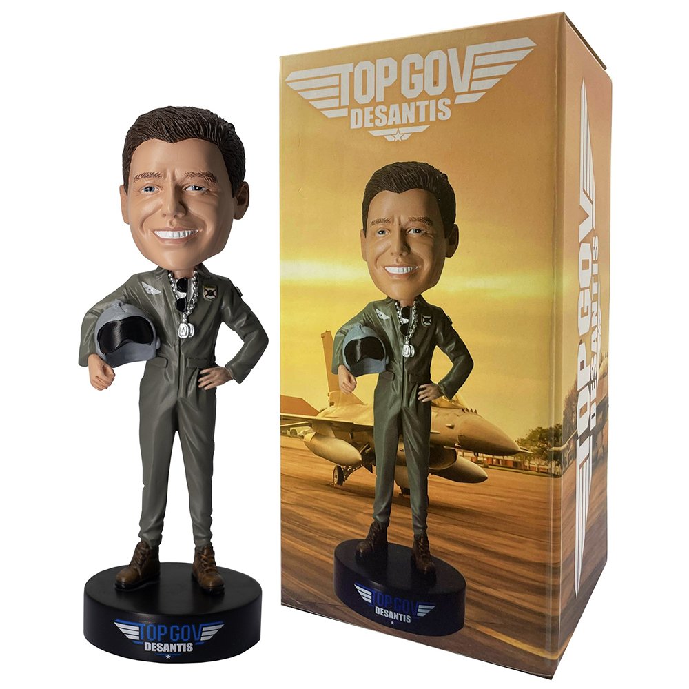 "Top Gov" DeSantis Bobblehead - Proud Patriots