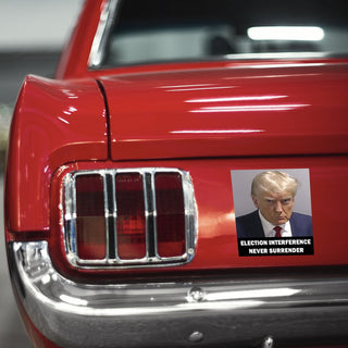 Trump Mugshot Decal - Proud Patriots