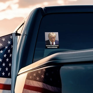 Trump Mugshot Decal - Proud Patriots