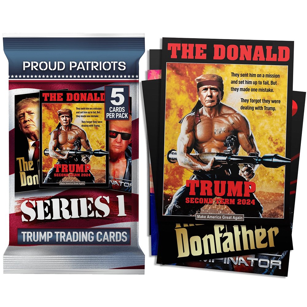 Trump Trading Cards - Series #1 - Proud Patriots